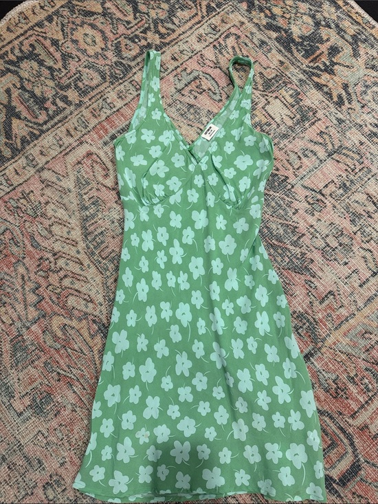Cotton On Dresses & Skirts - Cotton On Green Floral Slip Dress